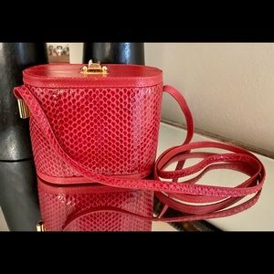 Darling Mini Red Hand Bag. Pre-loved in great condition.